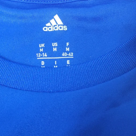Blue and White Adidas Climacool Jersey M - Picture 4 of 4